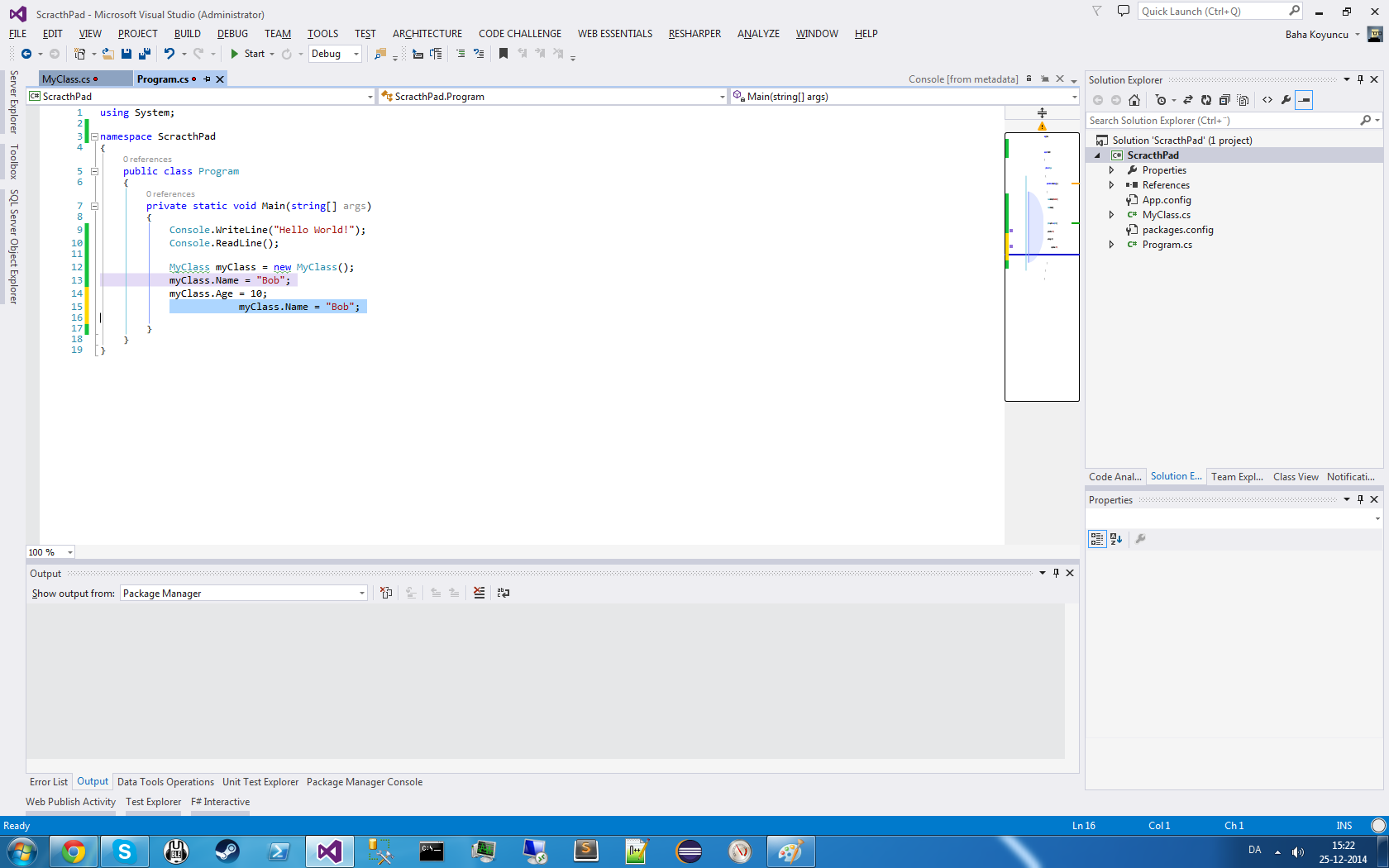 Visual Studio 2013 Shortcuts and Tips