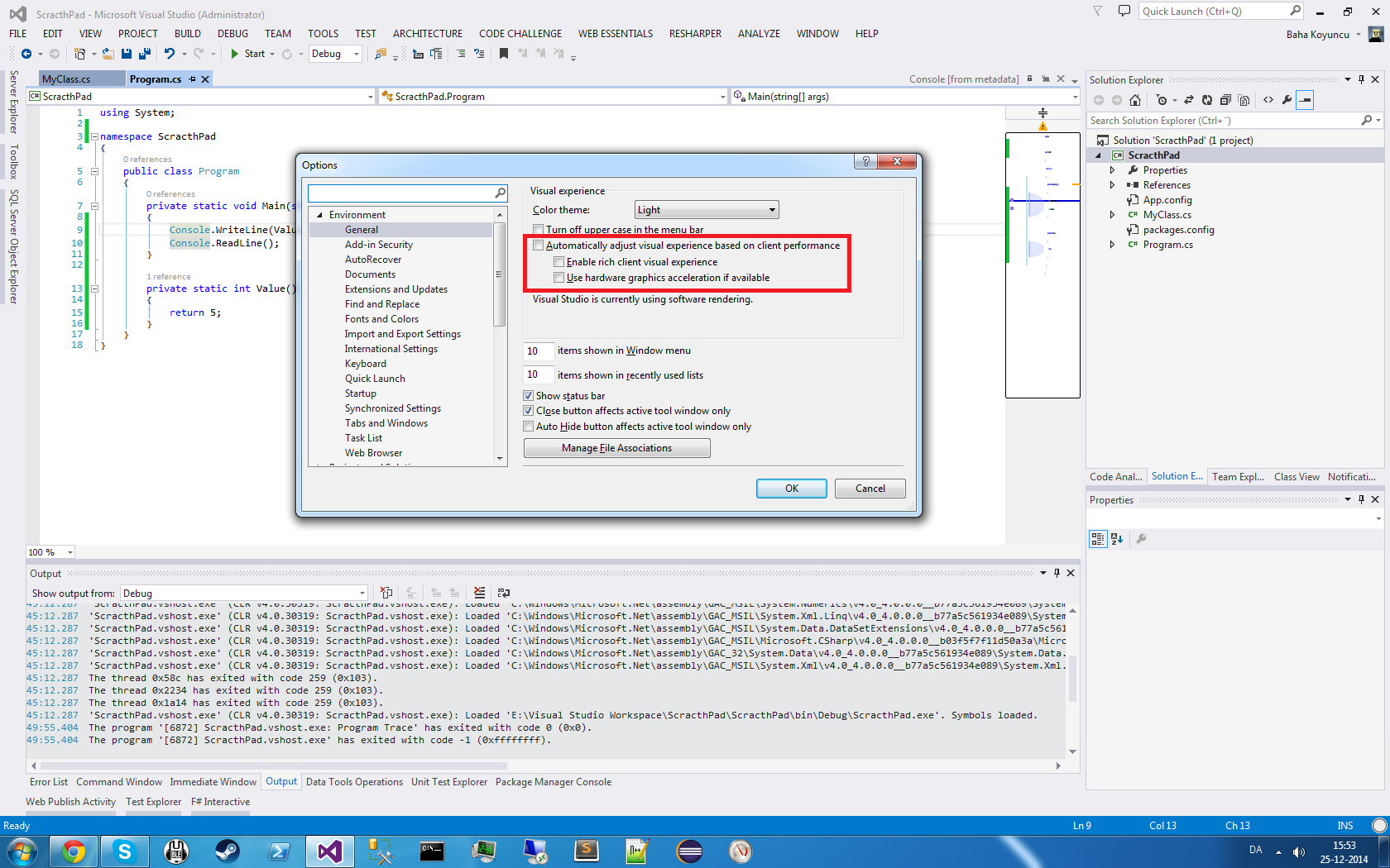 Visual Studio 2013 Shortcuts and Tips